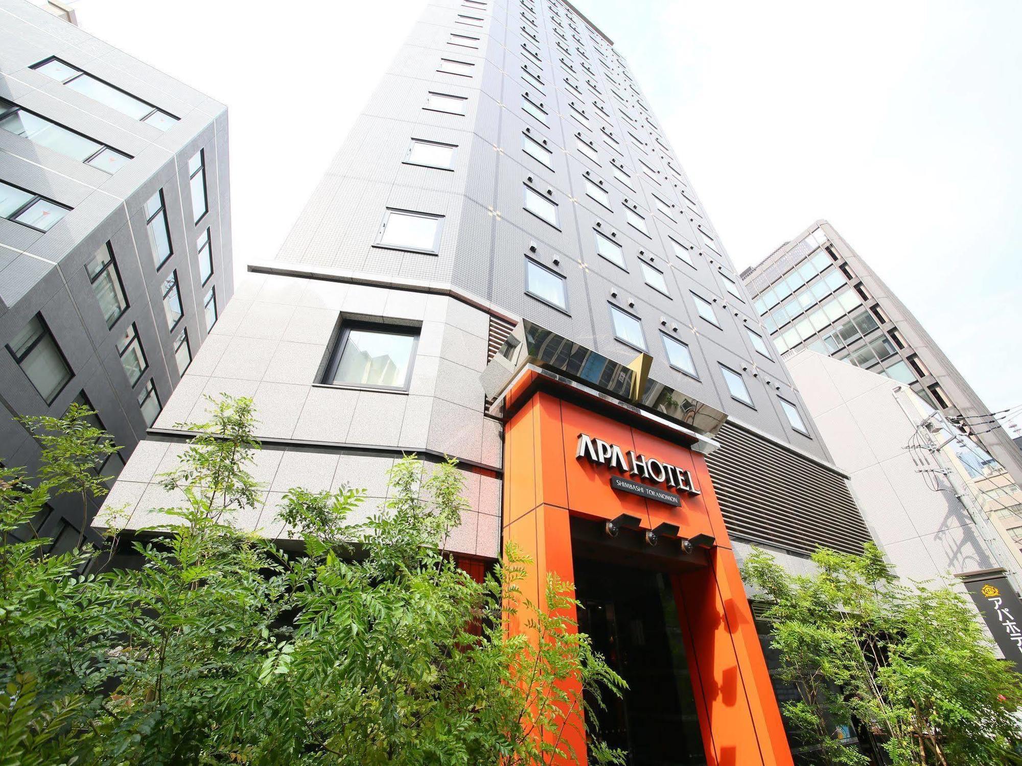 Apa Hotel Shimbashi Toranomon Tokyo Eksteriør billede